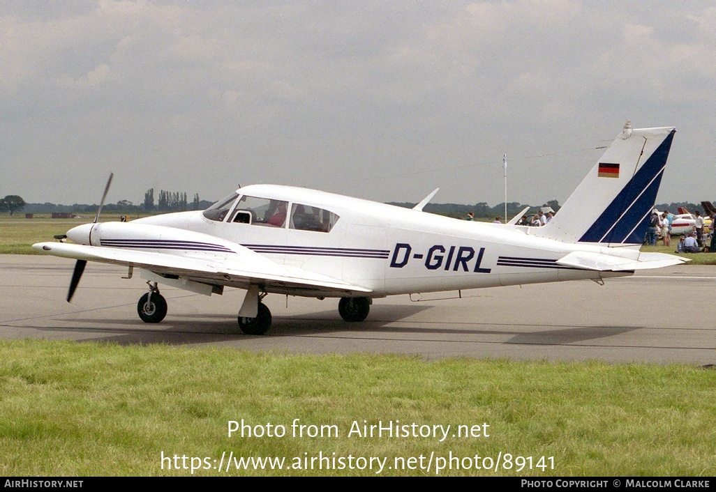 Aircraft Photo of D-GIRL | Piper PA-30-160 Twin Comanche | AirHistory.net #89141