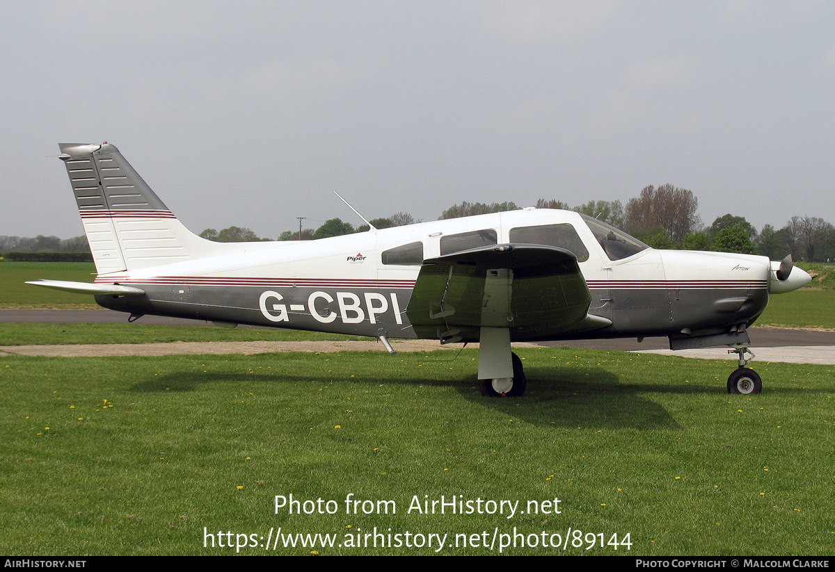 Aircraft Photo of G-CBPI | Piper PA-28R-201 Arrow | AirHistory.net #89144