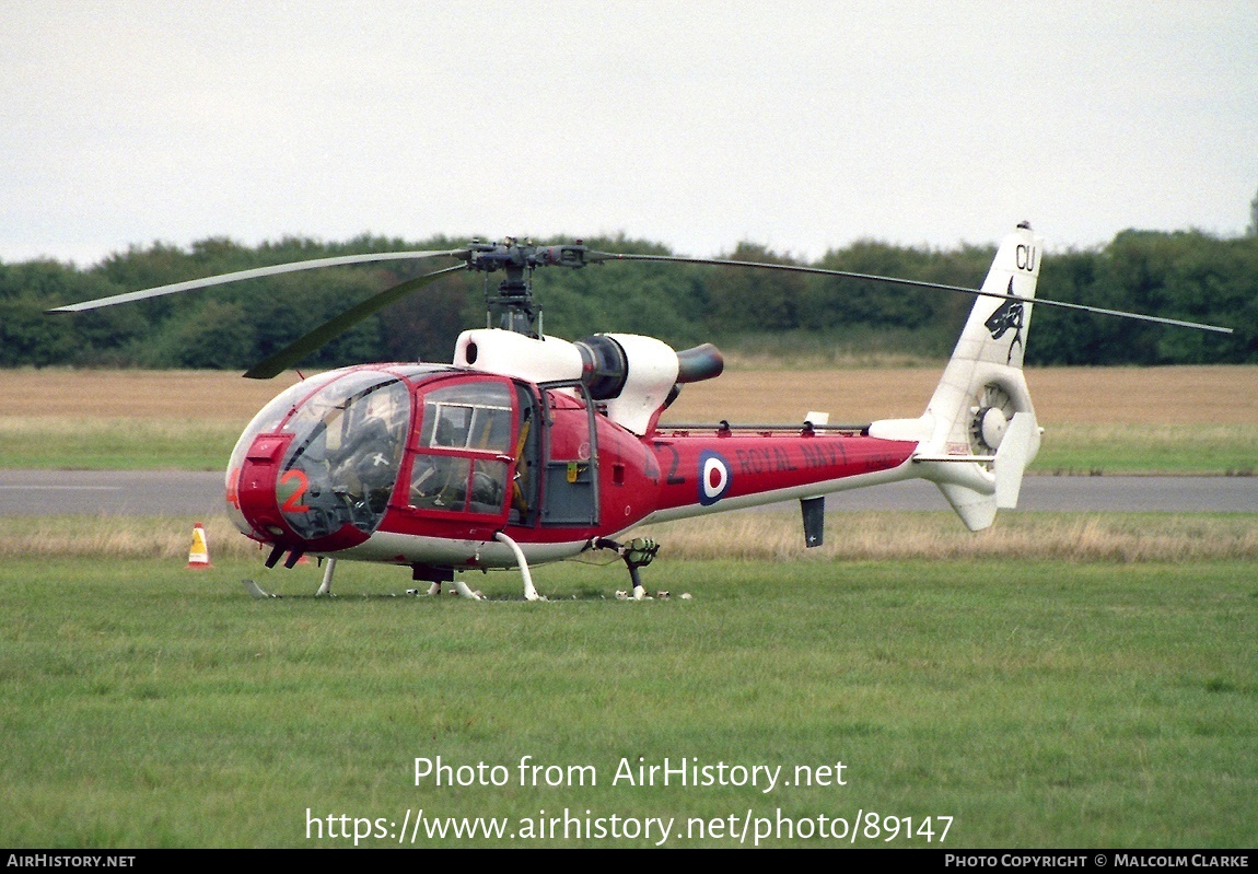 Aircraft Photo of XZ942 | Aerospatiale SA-341C Gazelle HT2 | UK - Navy | AirHistory.net #89147