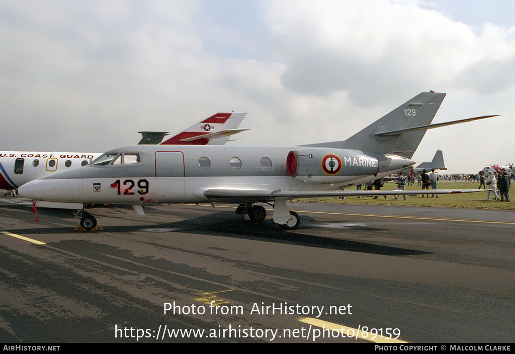 Aircraft Photo of 129 | Dassault Falcon 10MER | France - Navy | AirHistory.net #89159