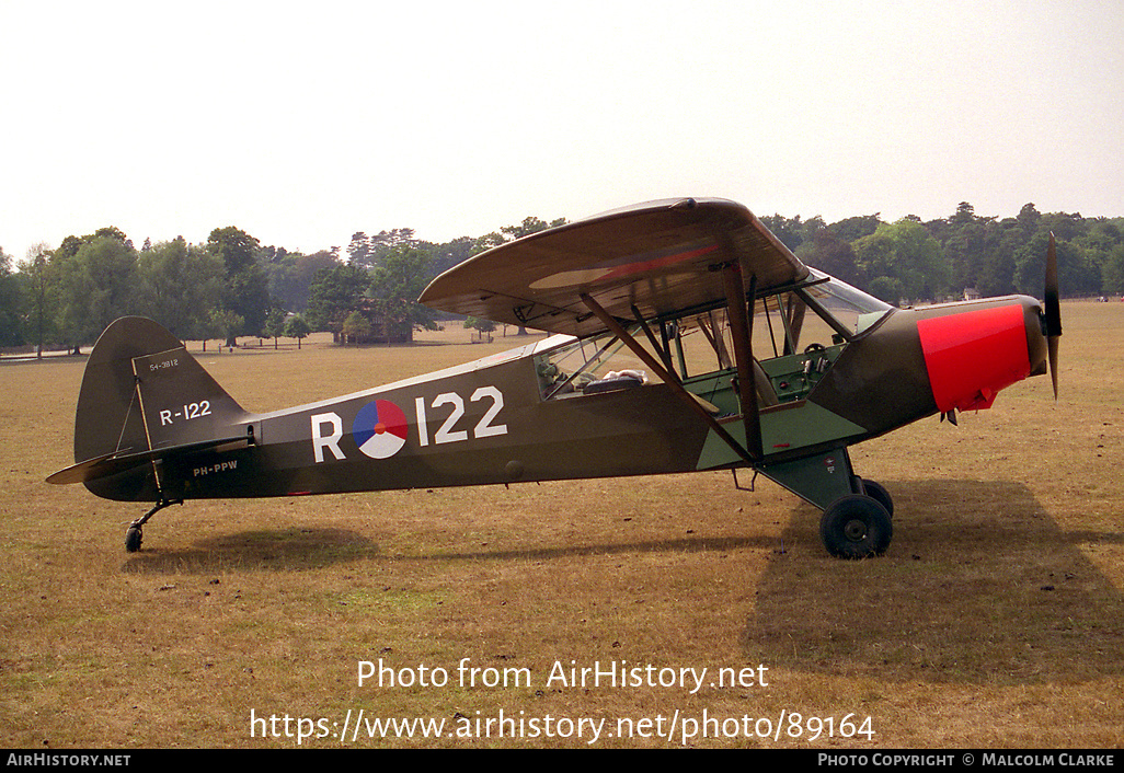 Aircraft Photo of PH-PPW / R-122 | Piper PA-18-135 Super Cub | Netherlands - Air Force | AirHistory.net #89164