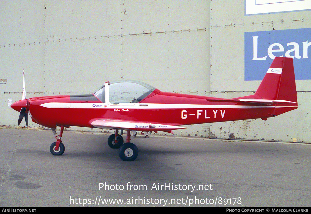 Aircraft Photo of G-FLYV | Slingsby T-67M-200 Firefly | AirHistory.net #89178