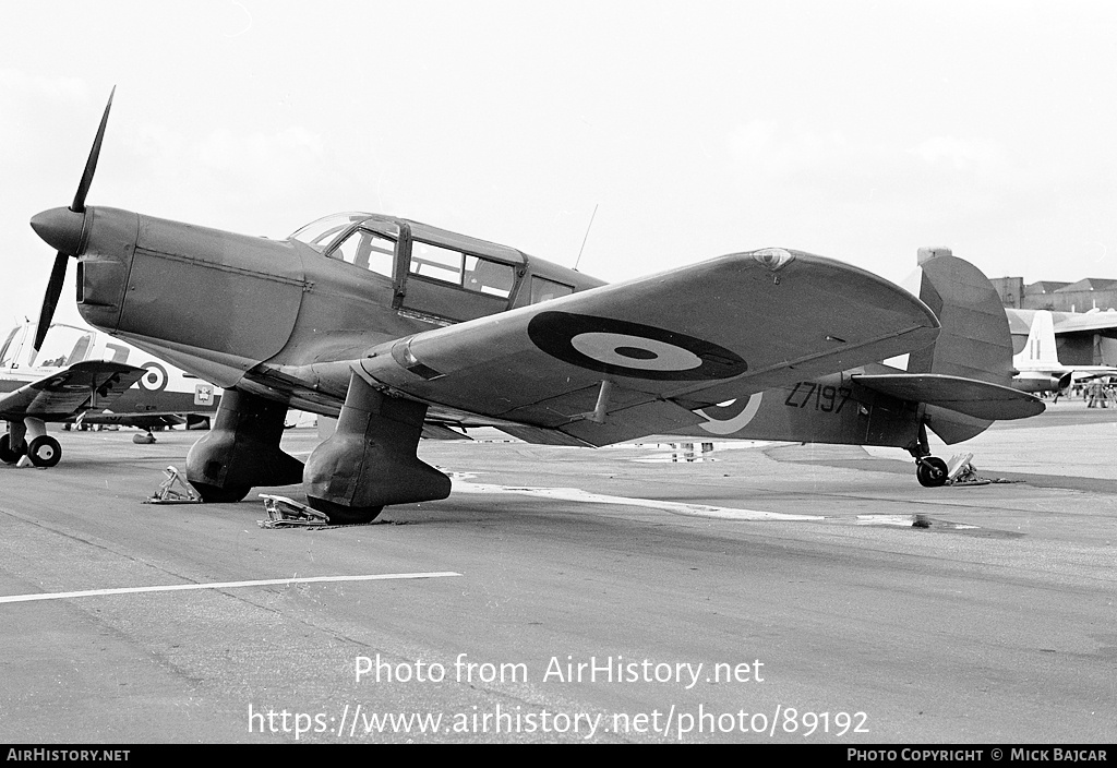 Aircraft Photo of Z7197 | Percival P.34 Proctor 3 | UK - Air Force | AirHistory.net #89192