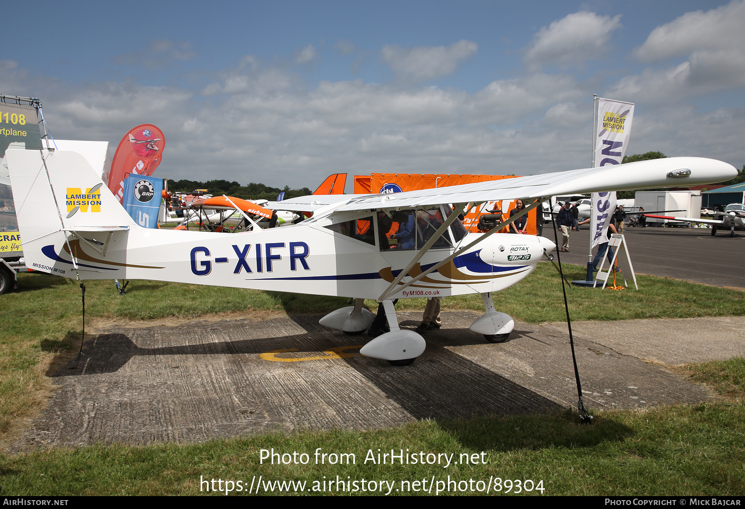 Aircraft Photo of G-XIFR | Lambert Mission M108 | AirHistory.net #89304