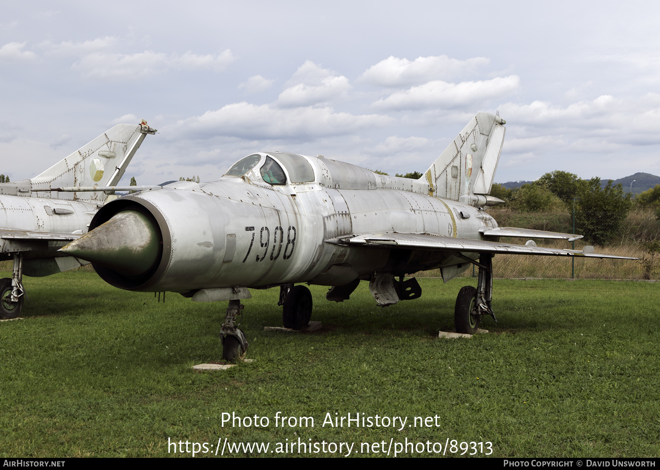 Aircraft Photo of 7908 | Mikoyan-Gurevich MiG-21PFM | Slovakia - Air Force | AirHistory.net #89313