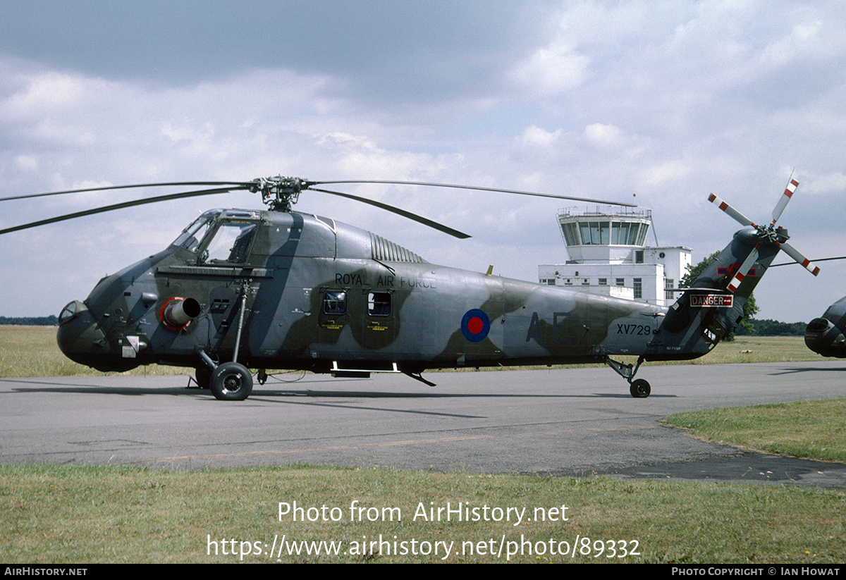 Aircraft Photo of XV729 | Westland WS-58 Wessex HC.2 | UK - Air Force | AirHistory.net #89332