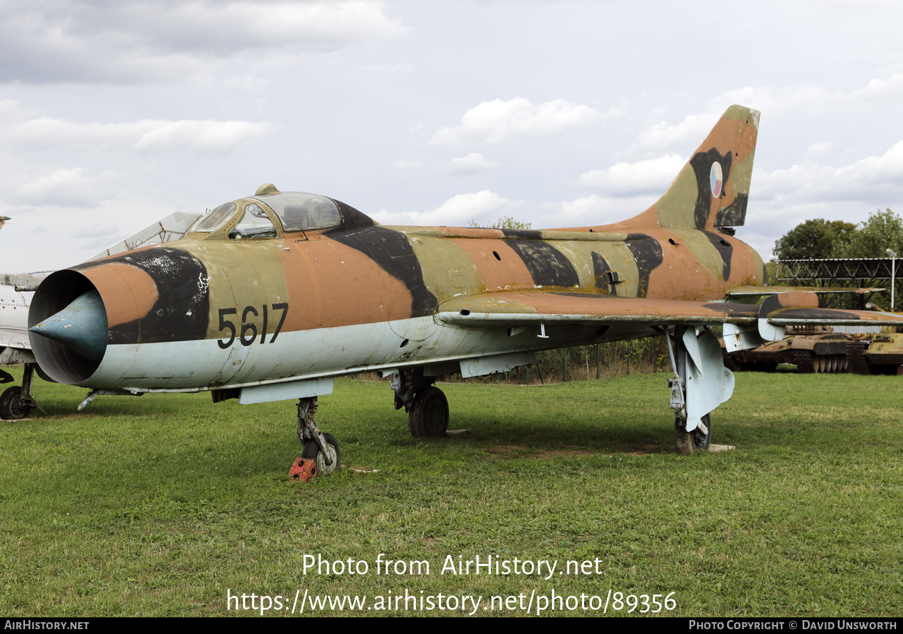 Aircraft Photo of 5617 | Sukhoi Su-7BM | Czechoslovakia - Air Force | AirHistory.net #89356