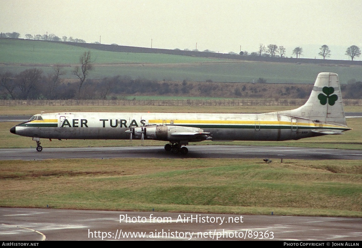 Aircraft Photo of EI-BRP | Canadair CL-44J | Aer Turas | AirHistory.net #89363