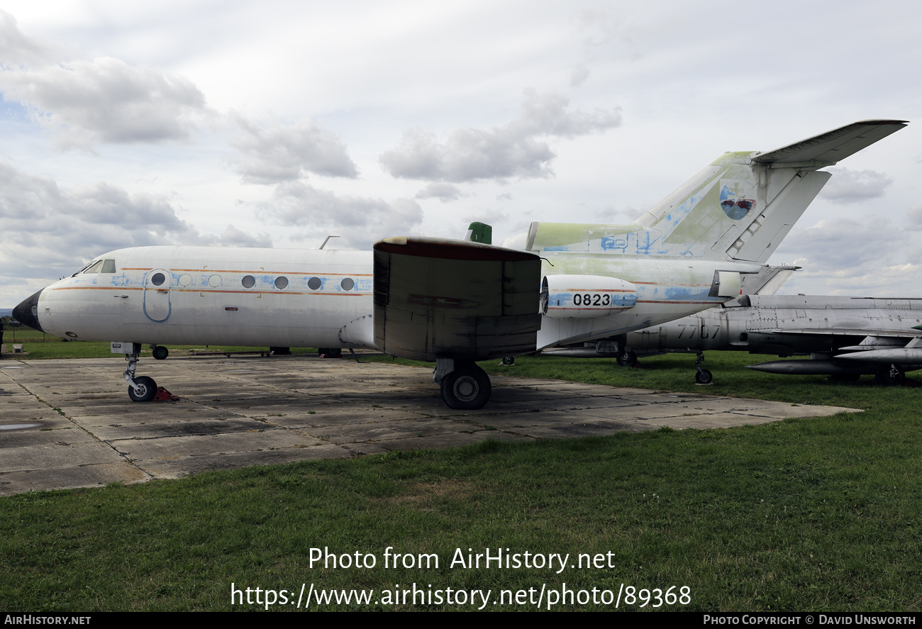 Aircraft Photo of 0823 | Yakovlev Yak-40 | Slovakia - Air Force | AirHistory.net #89368