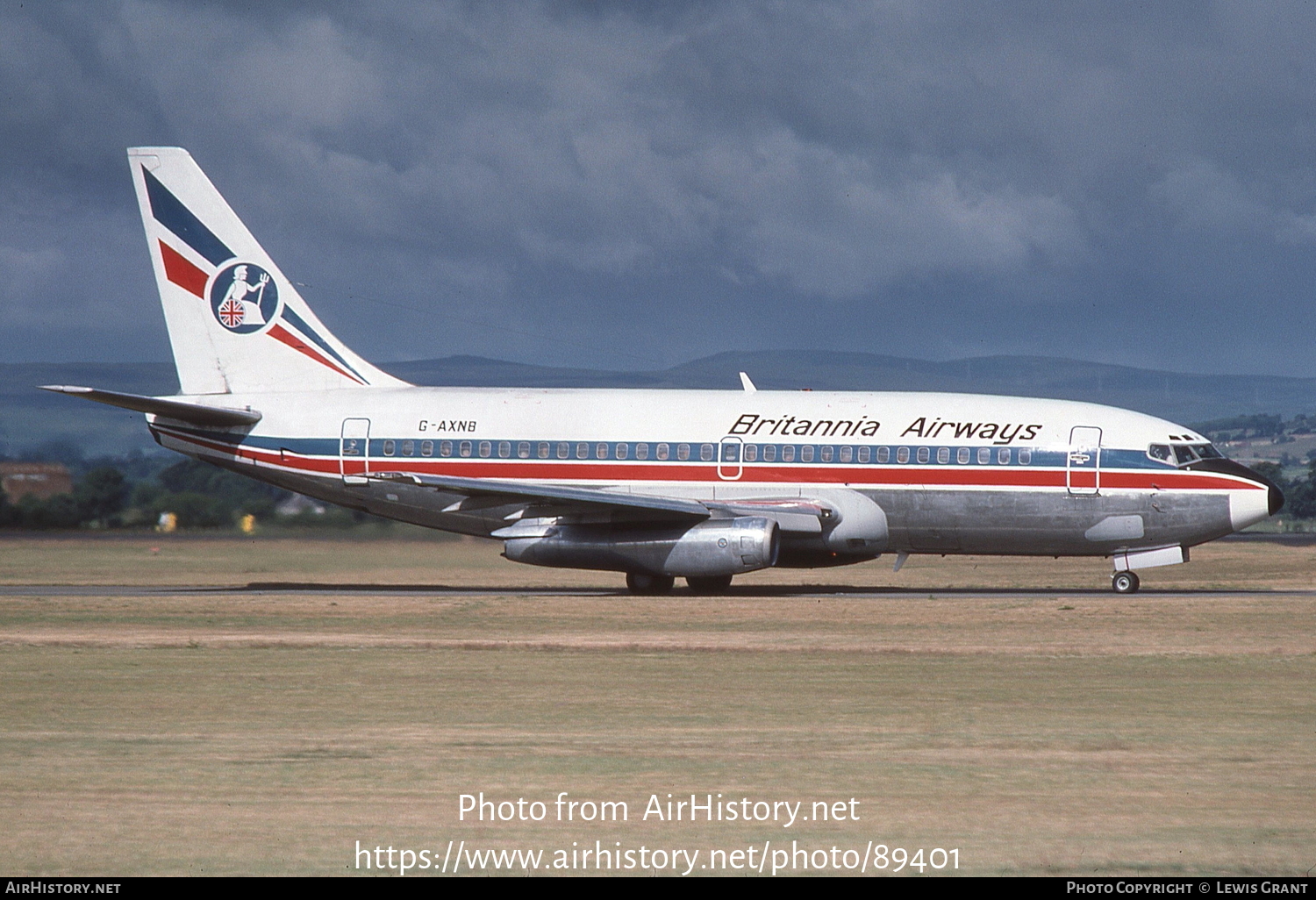 Aircraft Photo of G-AXNB | Boeing 737-204C | Britannia Airways | AirHistory.net #89401