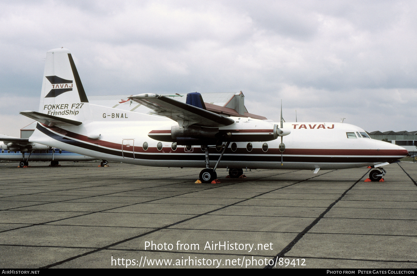 Aircraft Photo of G-BNAL | Fokker F27-600 Friendship | TAVAJ Linhas Aéreas | AirHistory.net #89412