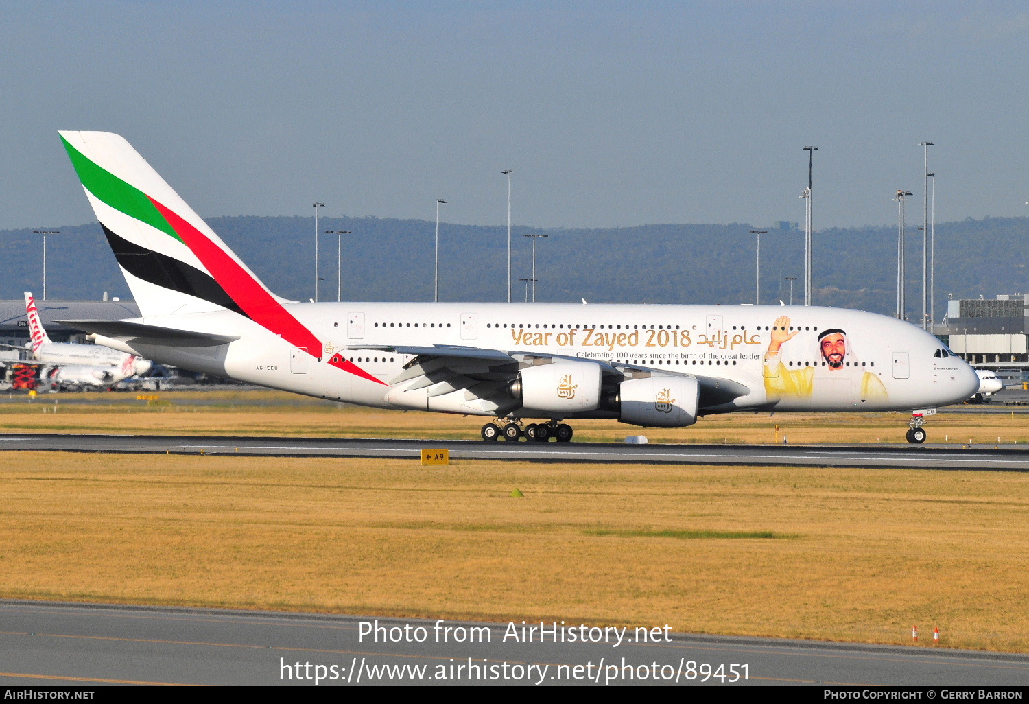 Aircraft Photo of A6-EEU | Airbus A380-861 | Emirates | AirHistory.net #89451