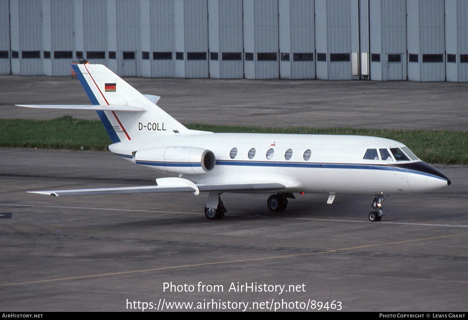 Aircraft Photo of D-COLL | Dassault Falcon 20D | AirHistory.net #89463