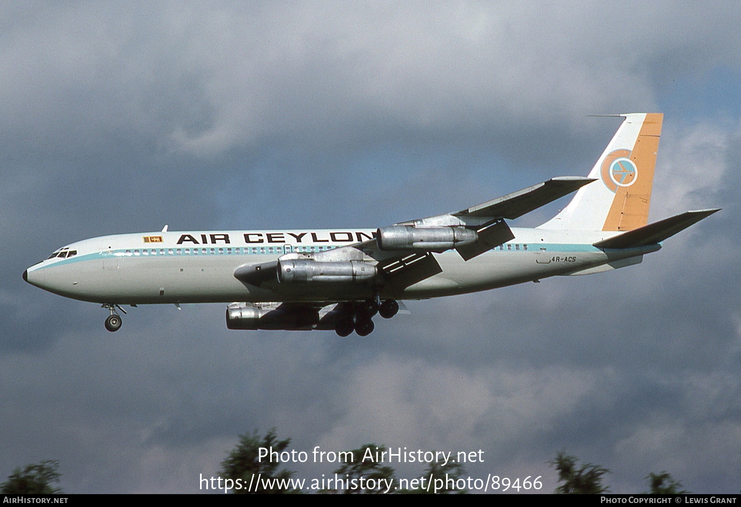 Aircraft Photo of 4R-ACS | Boeing 720-023B | Air Ceylon | AirHistory.net #89466