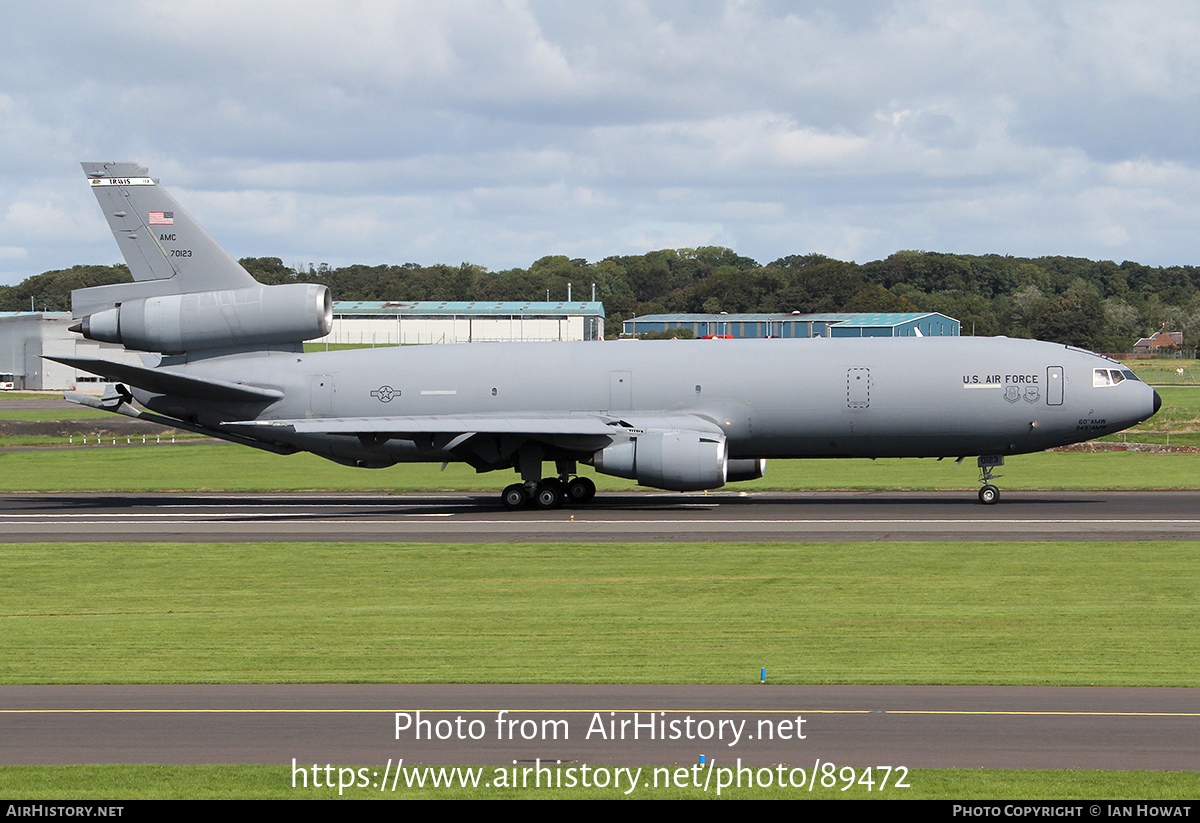 Aircraft Photo of 87-0123 / 70123 | McDonnell Douglas KC-10A Extender (DC-10-30CF) | USA - Air Force | AirHistory.net #89472