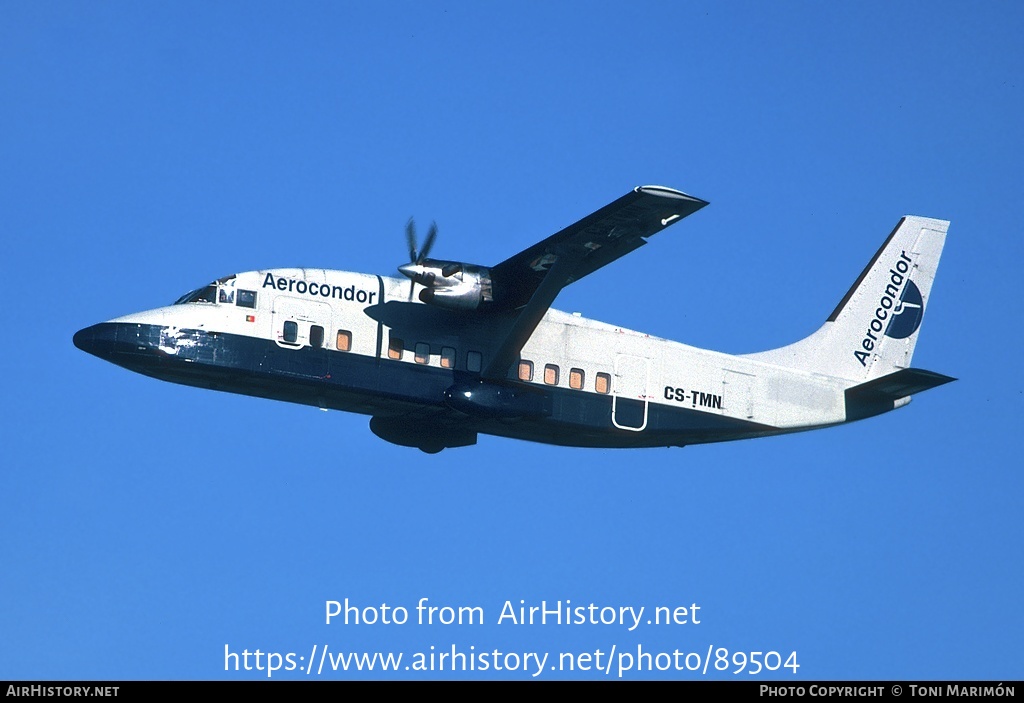 Aircraft Photo of CS-TMN | Short 360-100 | ATA - Aerocondor Transportes Aéreos | AirHistory.net #89504