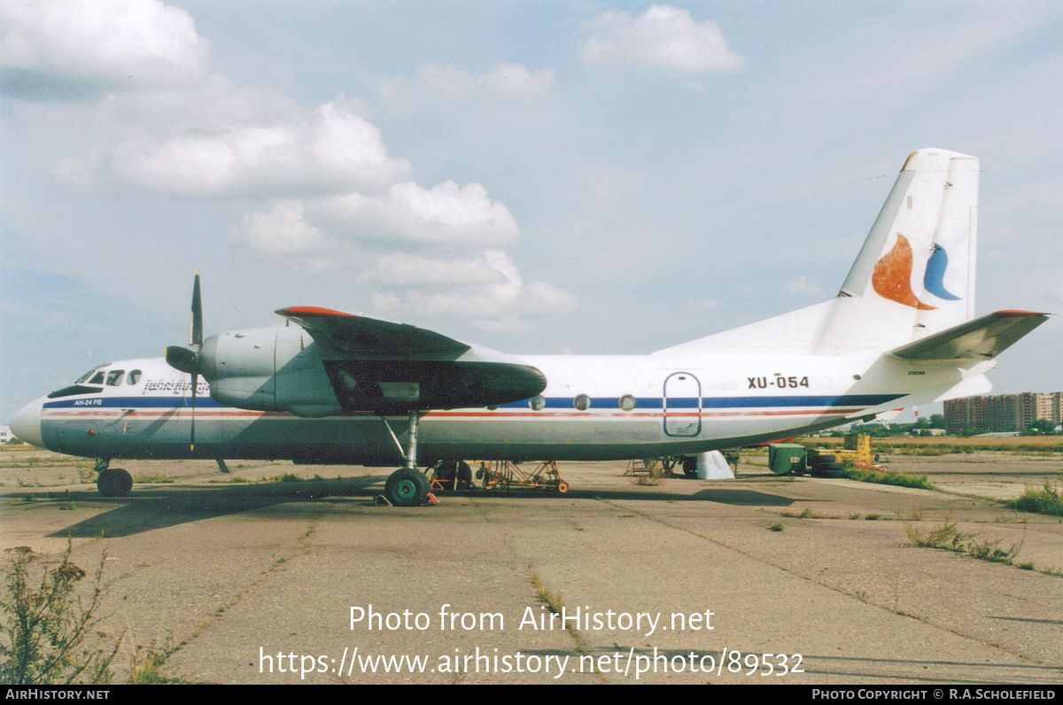 Aircraft Photo of XU-054 | Antonov An-24RV | Royal Phnom Penh Airways | AirHistory.net #89532