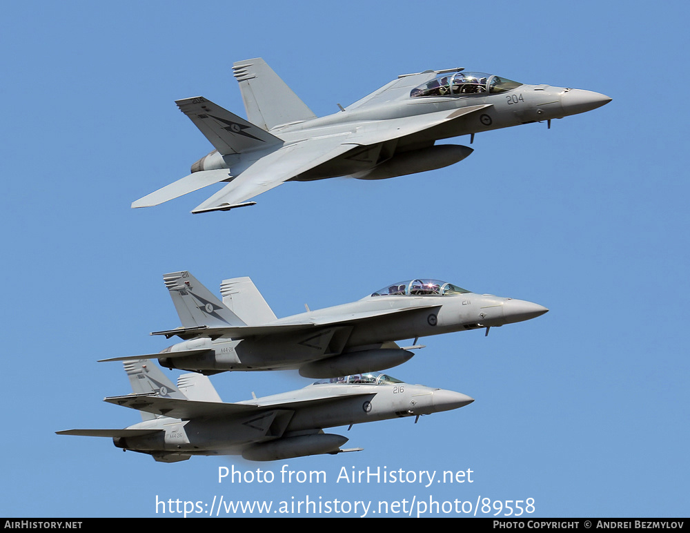 Aircraft Photo of A44-204 / 167960 | Boeing F/A-18F Super Hornet | Australia - Air Force | AirHistory.net #89558