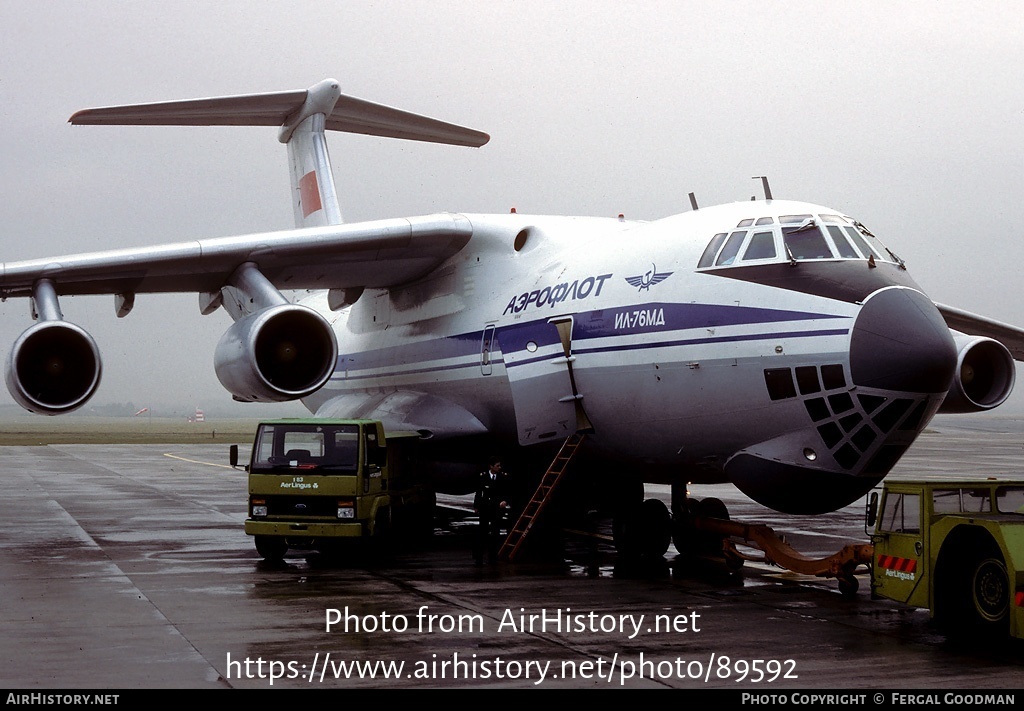 Aircraft Photo of CCCP-76710 | Ilyushin Il-76MD | Aeroflot | AirHistory.net #89592