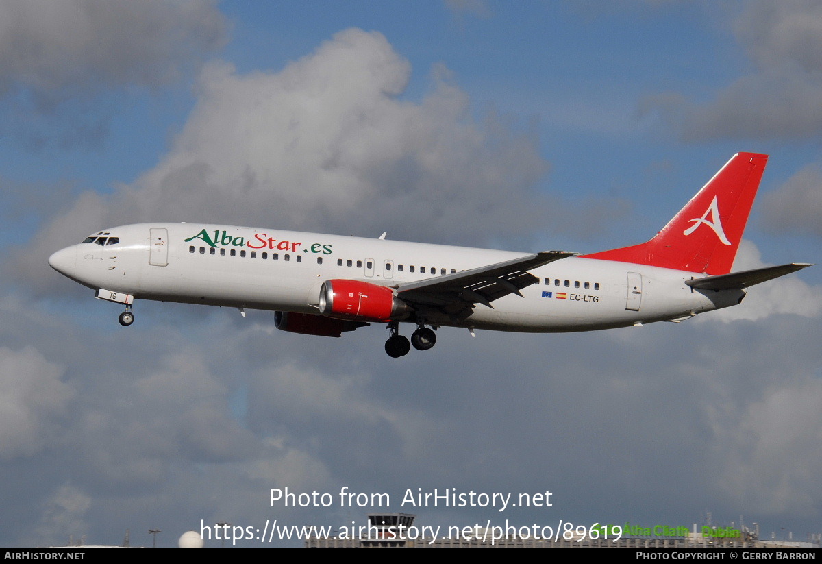 Aircraft Photo of EC-LTG | Boeing 737-4K5 | AlbaStar | AirHistory.net #89619