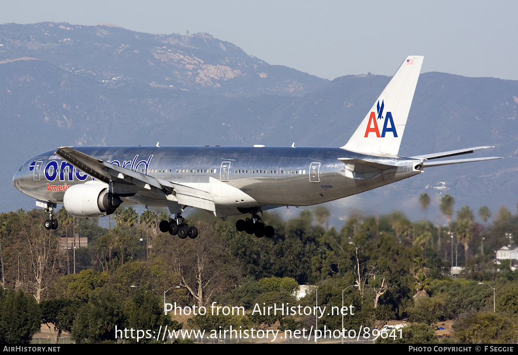 Aircraft Photo of N791AN | Boeing 777-223/ER | American Airlines | AirHistory.net #89641