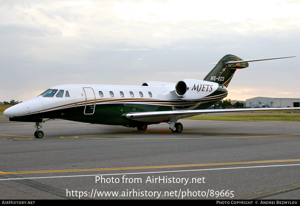 Aircraft Photo of HS-KCS | Cessna 750 Citation X | MJets | AirHistory.net #89665