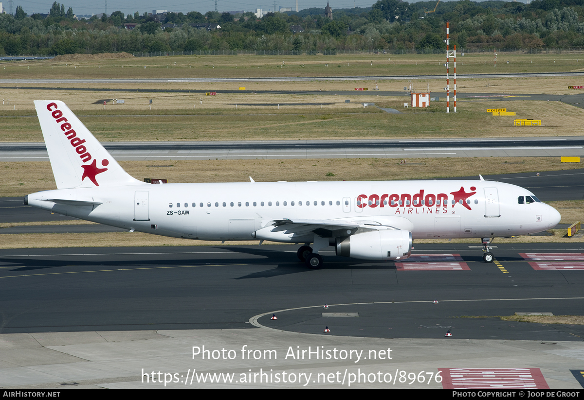 Aircraft Photo of ZS-GAW | Airbus A320-231 | Corendon Airlines | AirHistory.net #89676