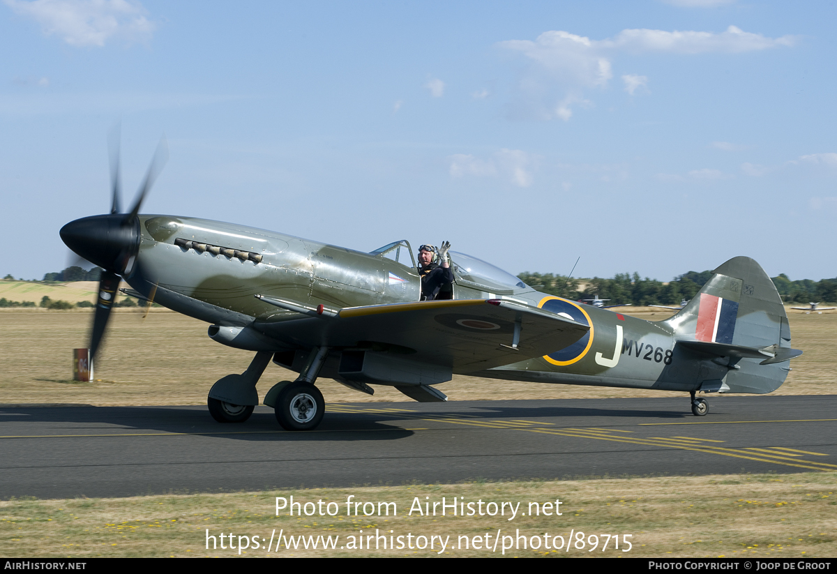 Aircraft Photo of G-SPIT / MV268 | Supermarine 379 Spitfire FR14E | UK - Air Force | AirHistory.net #89715