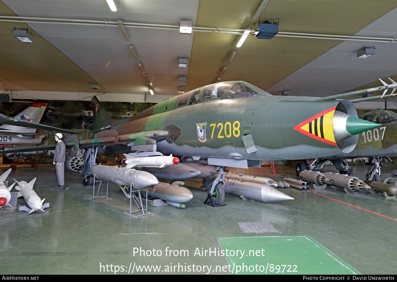 Aircraft Photo of 7208 | Sukhoi Su-22UM3K | Slovakia - Air Force | AirHistory.net #89722