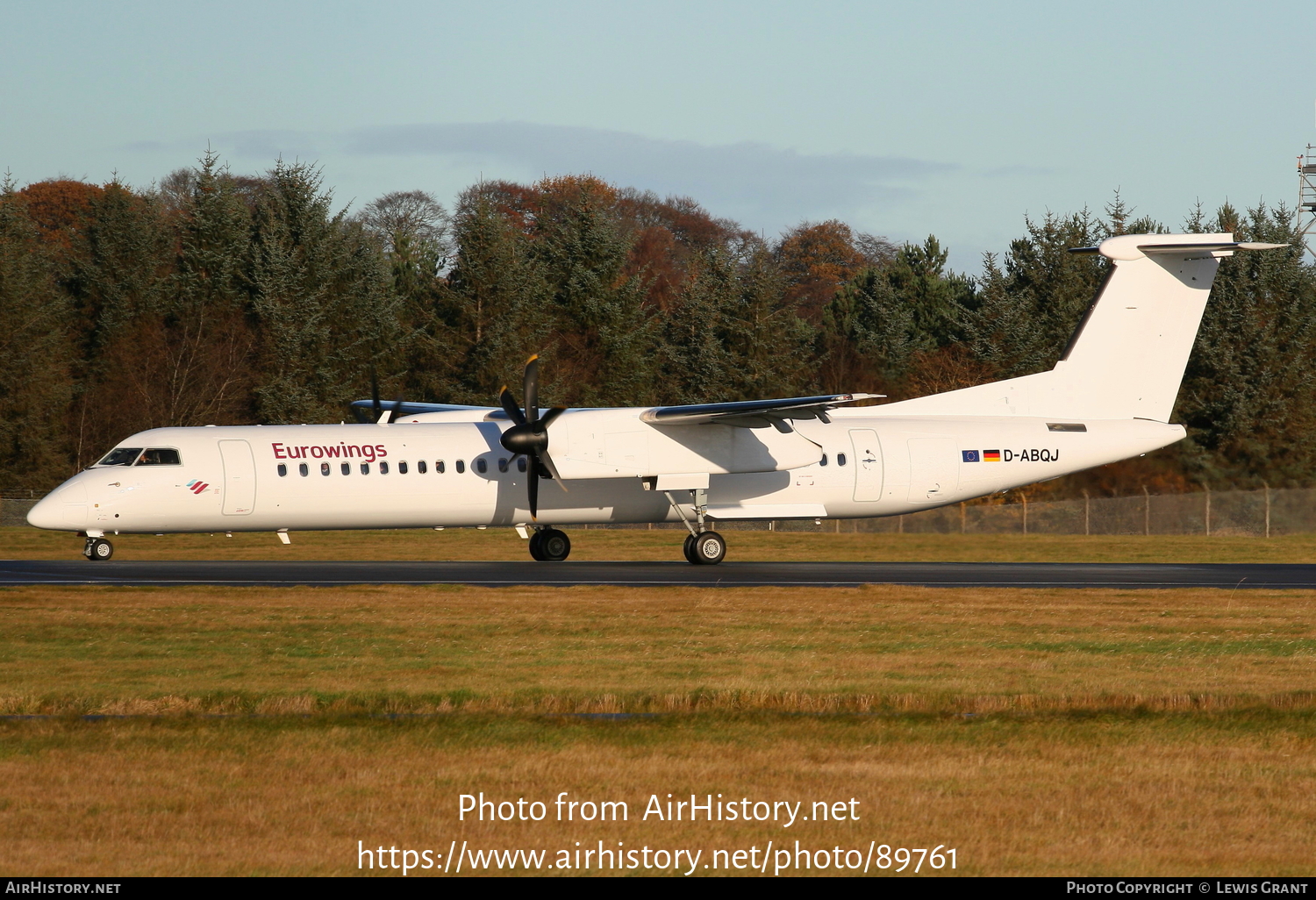 Aircraft Photo of D-ABQJ | Bombardier DHC-8-402 Dash 8 | Eurowings | AirHistory.net #89761