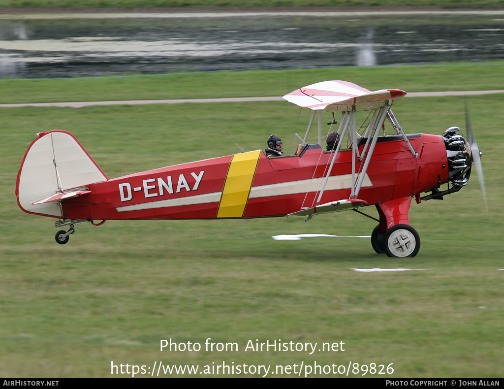 Aircraft Photo of D-ENAY | Focke-Wulf Sk12 Stieglitz (Fw-44J) | AirHistory.net #89826