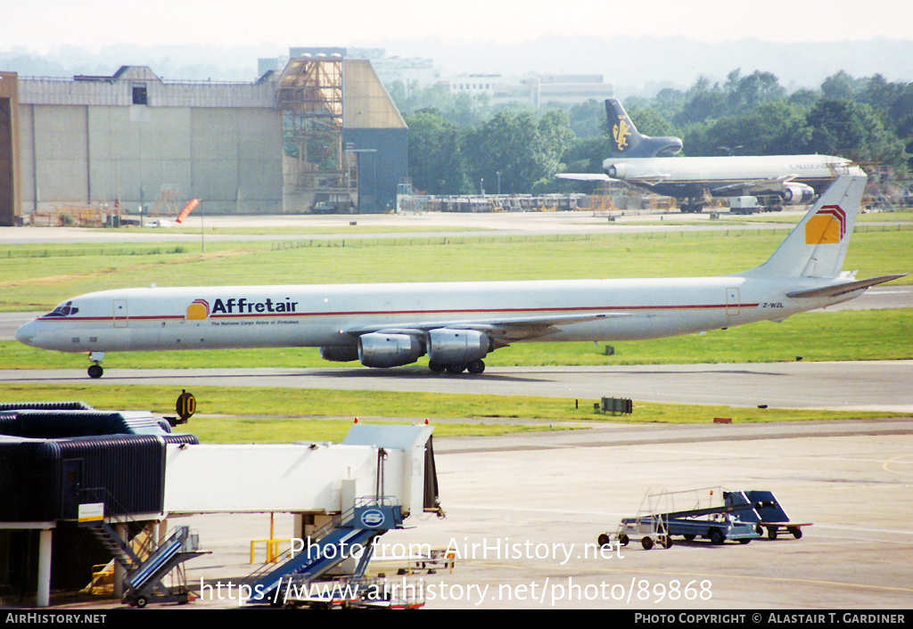 Aircraft Photo of Z-WZL | McDonnell Douglas DC-8-71(F) | Affretair | AirHistory.net #89868