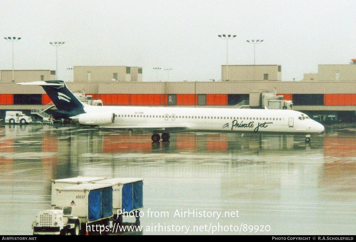 Aircraft Photo of EI-CBX | McDonnell Douglas MD-83 (DC-9-83) | Private Jet Expeditions | AirHistory.net #89920