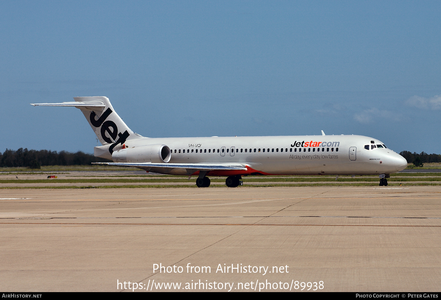 Aircraft Photo of VH-VQI | Boeing 717-231 | Jetstar Airways | AirHistory.net #89938