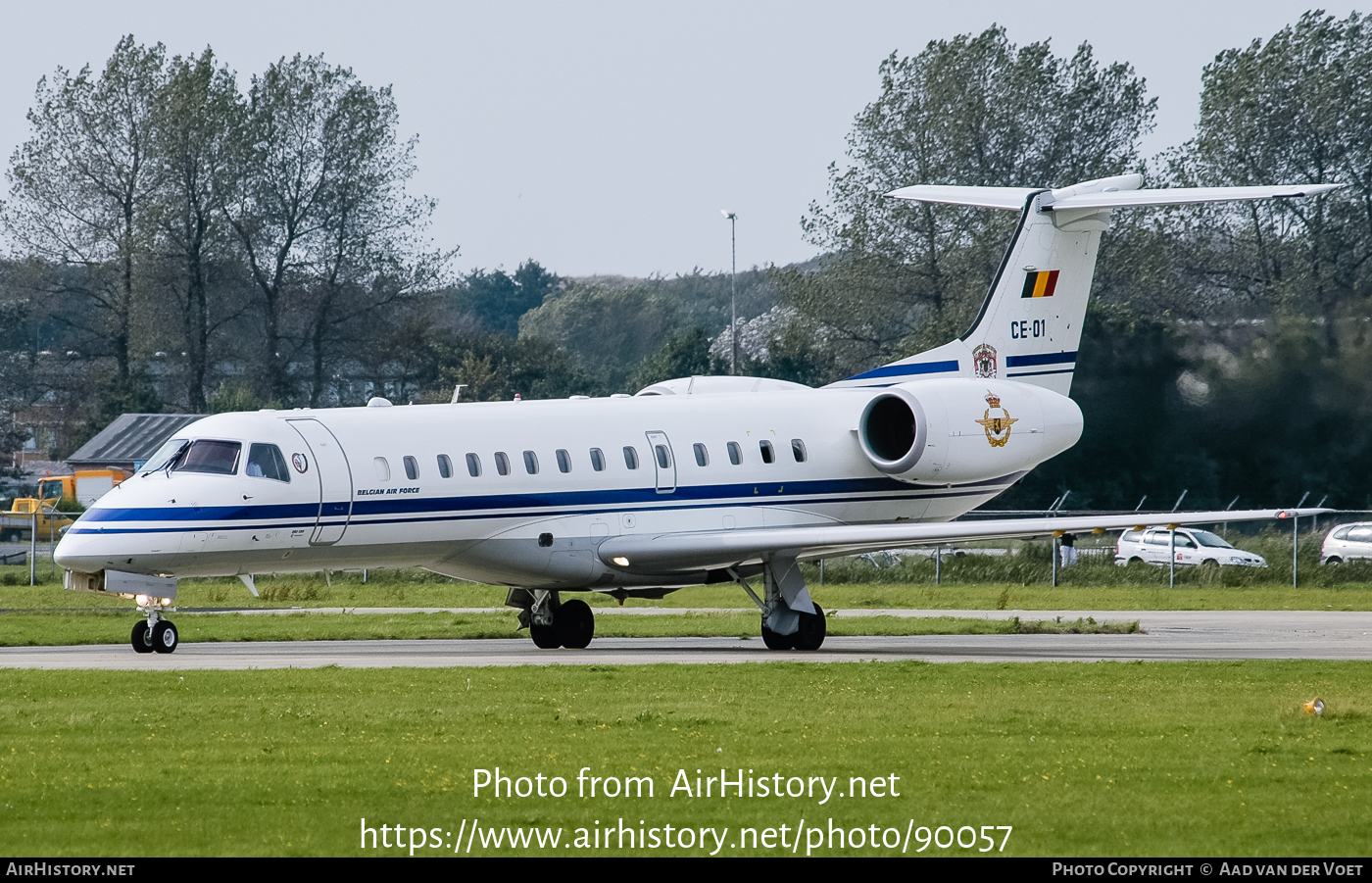 Aircraft Photo of CE-01 | Embraer ERJ-135LR (EMB-135LR) | Belgium - Air Force | AirHistory.net #90057