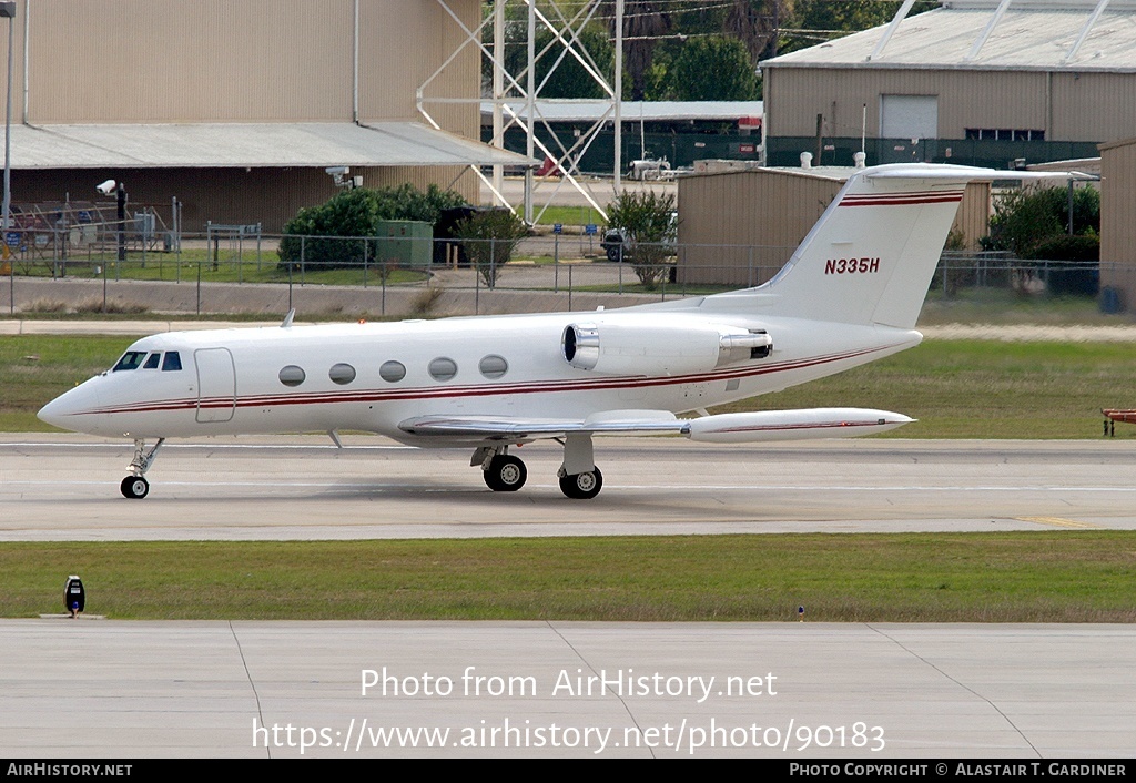 Aircraft Photo of N335H | Gulfstream American G-1159 Gulfstream II-TT | AirHistory.net #90183