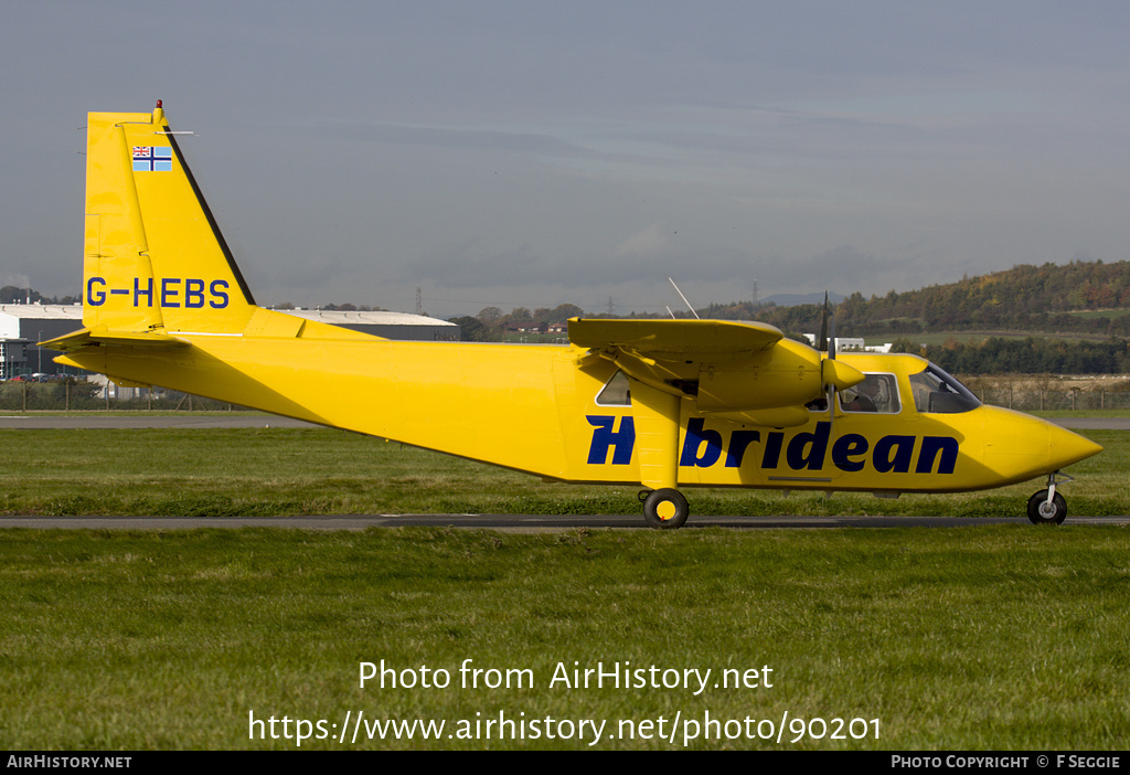 Aircraft Photo of G-HEBS | Pilatus Britten-Norman BN-2B-26 Islander | Hebridean Air Service | AirHistory.net #90201