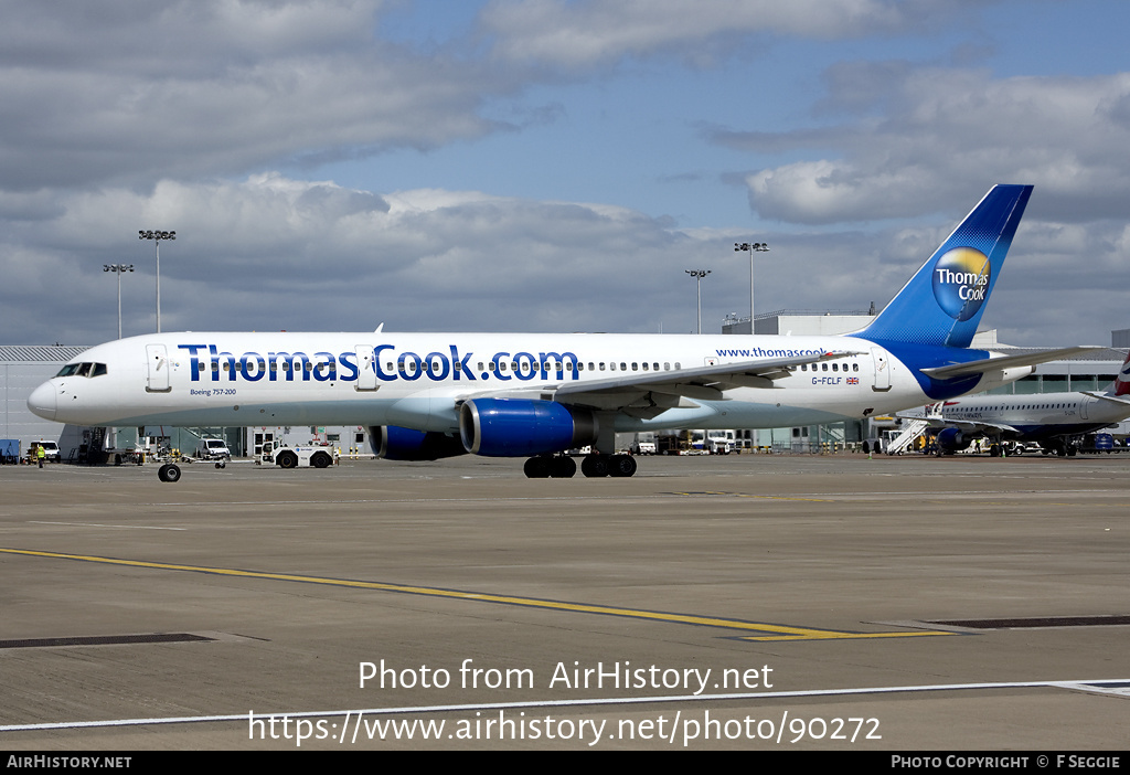 Aircraft Photo of G-FCLF | Boeing 757-28A | Thomas Cook Airlines | AirHistory.net #90272