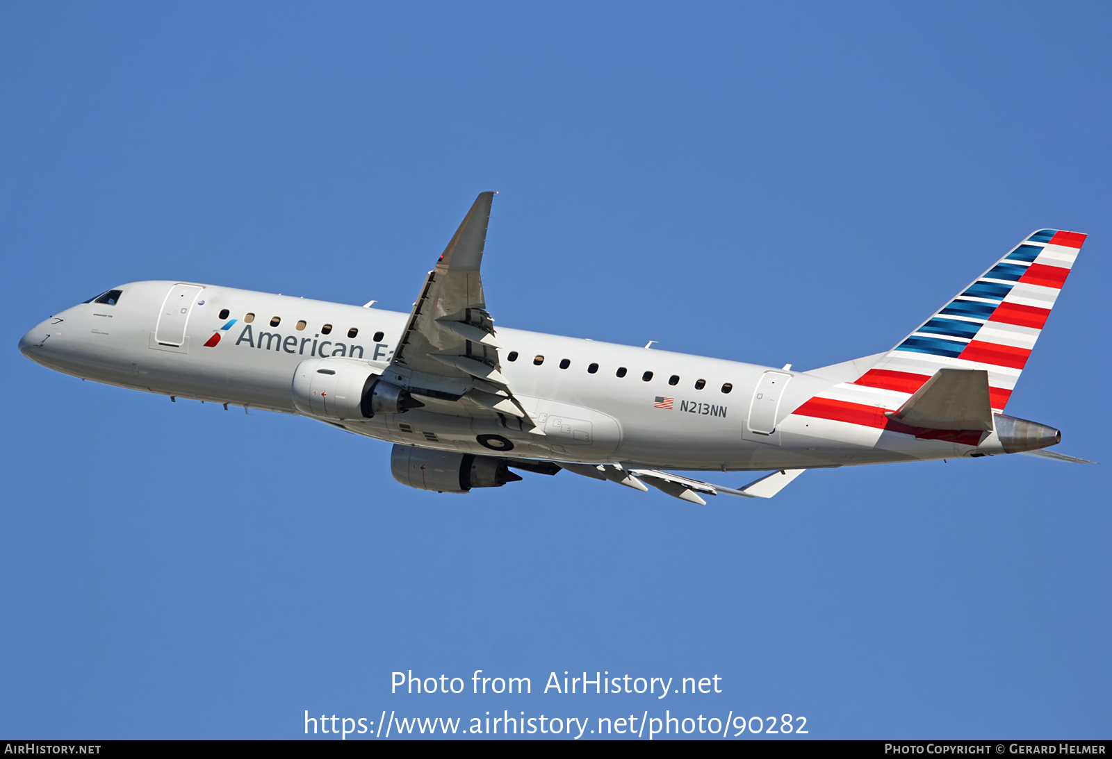 Aircraft Photo of N213NN | Embraer 175LR (ERJ-170-200LR) | American Eagle | AirHistory.net #90282