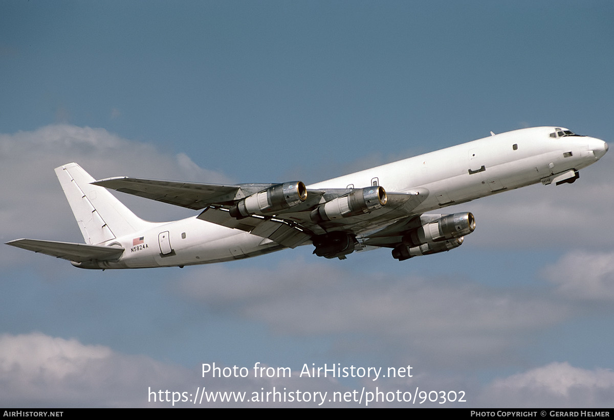 Aircraft Photo of N5824A | Douglas DC-8-55(F) | AirHistory.net #90302