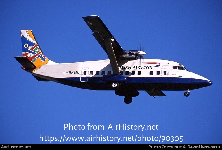 Aircraft Photo of G-BNMU | Short 360-300 | British Airways | AirHistory.net #90305