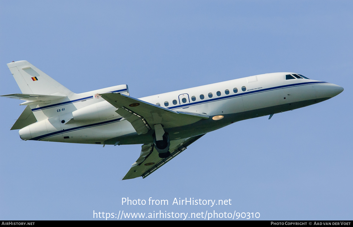 Aircraft Photo Of CD-01 | Dassault Falcon 900B | Belgium - Air Force ...