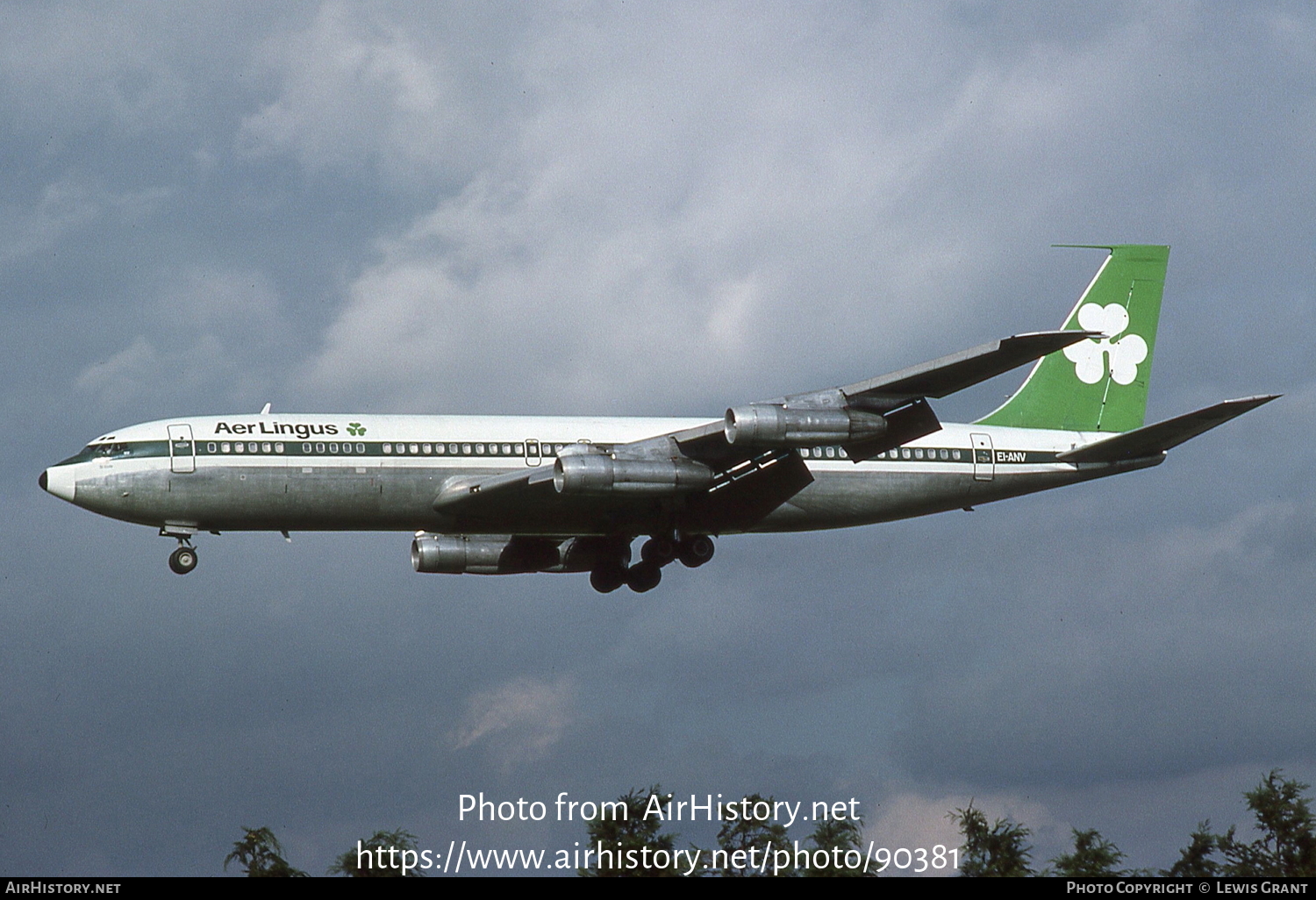 Aircraft Photo of EI-ANV | Boeing 707-348C | Aer Lingus | AirHistory.net #90381