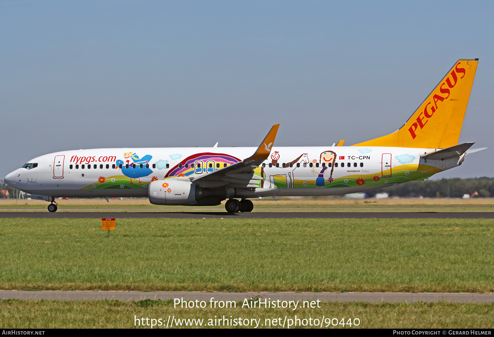 Aircraft Photo of TC-CPN | Boeing 737-82R | Pegasus Airlines | AirHistory.net #90440