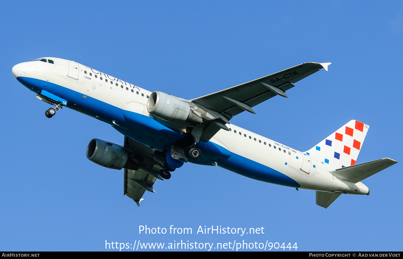 Aircraft Photo of 9A-CTK | Airbus A320-214 | Croatia Airlines | AirHistory.net #90444