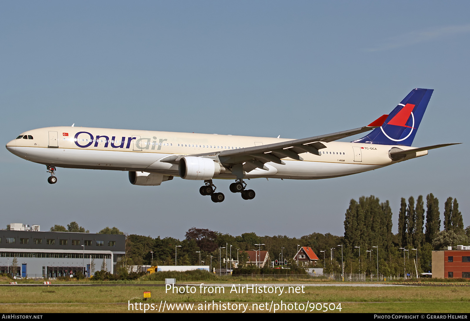 Aircraft Photo of TC-OCA | Airbus A330-321 | Onur Air | AirHistory.net #90504