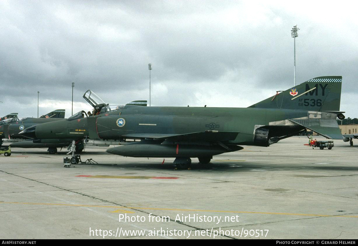 Aircraft Photo of 68-0536 / AF68-536 | McDonnell Douglas F-4E Phantom II | USA - Air Force | AirHistory.net #90517