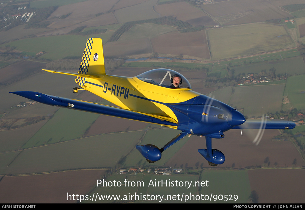 Aircraft Photo of G-RVPM | Van's RV-4 | AirHistory.net #90529