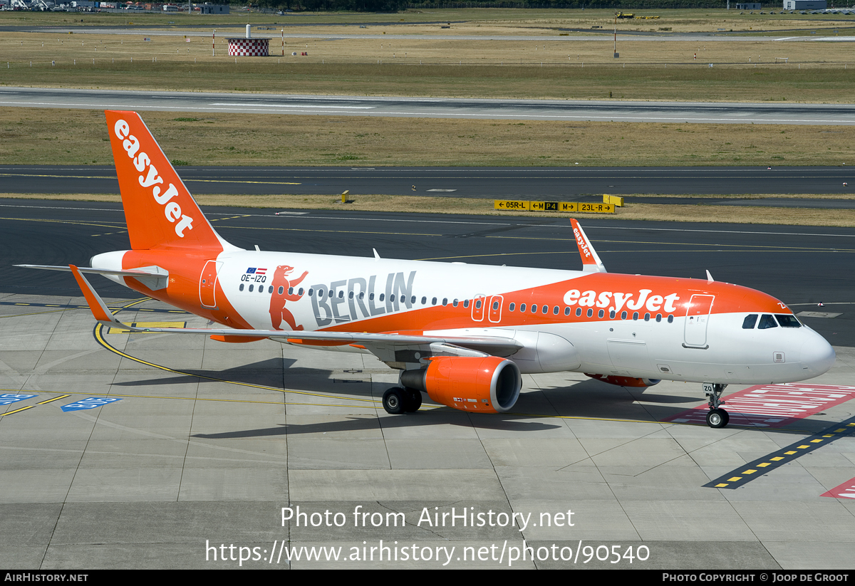 Aircraft Photo of OE-IZQ | Airbus A320-214 | EasyJet | AirHistory.net #90540