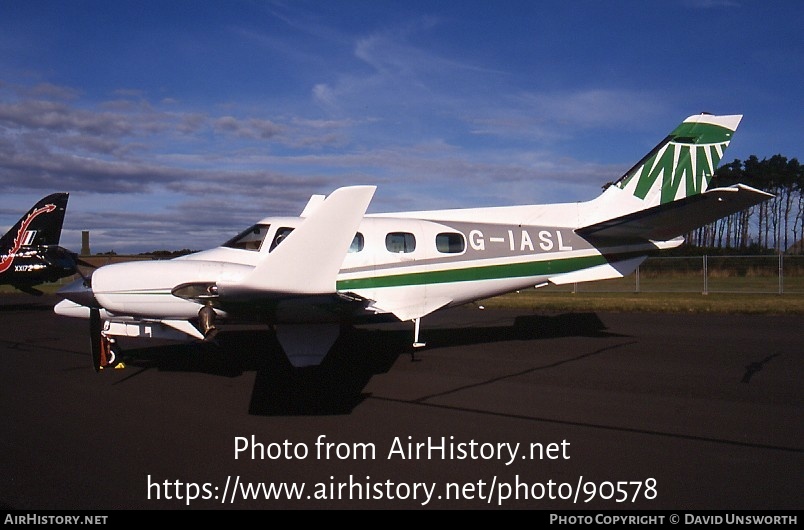 Aircraft Photo of G-IASL | Beech 60 Duke | AirHistory.net #90578